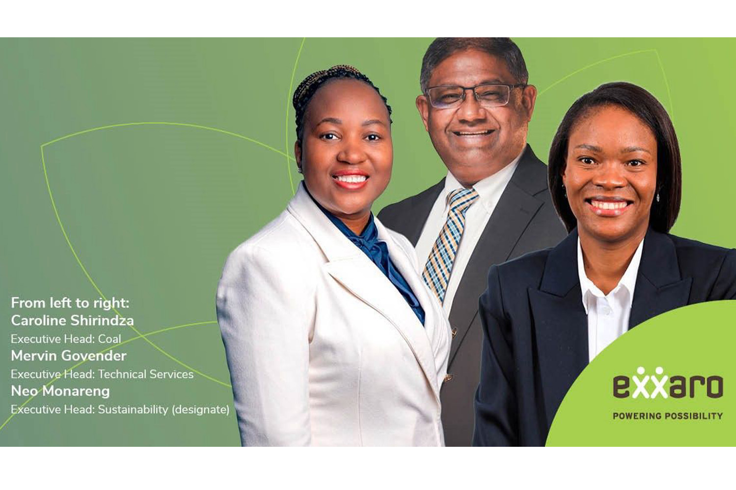 Exxaro group management structure changes